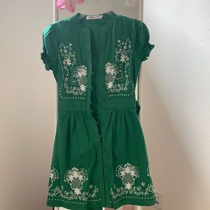 Sunny Girl green frock